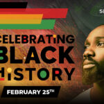Black History Month Calendar Event Graphic