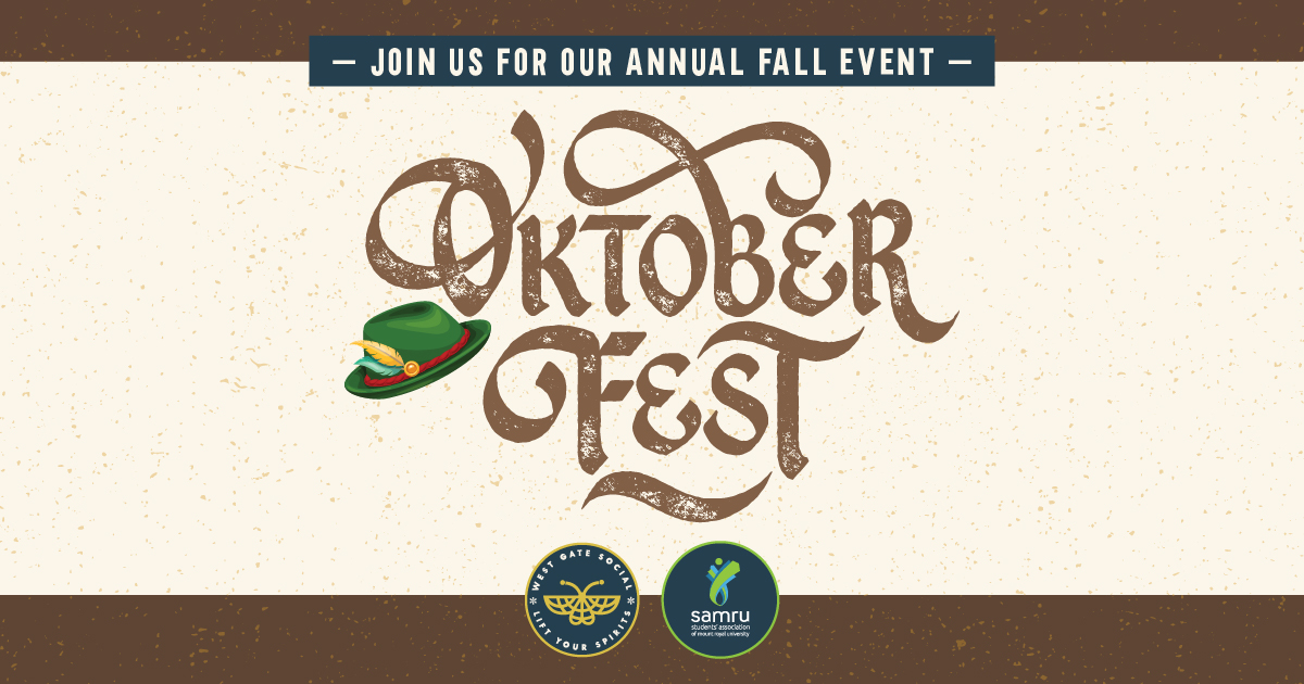 Oktoberfest 2025 Calendar Event Graphic