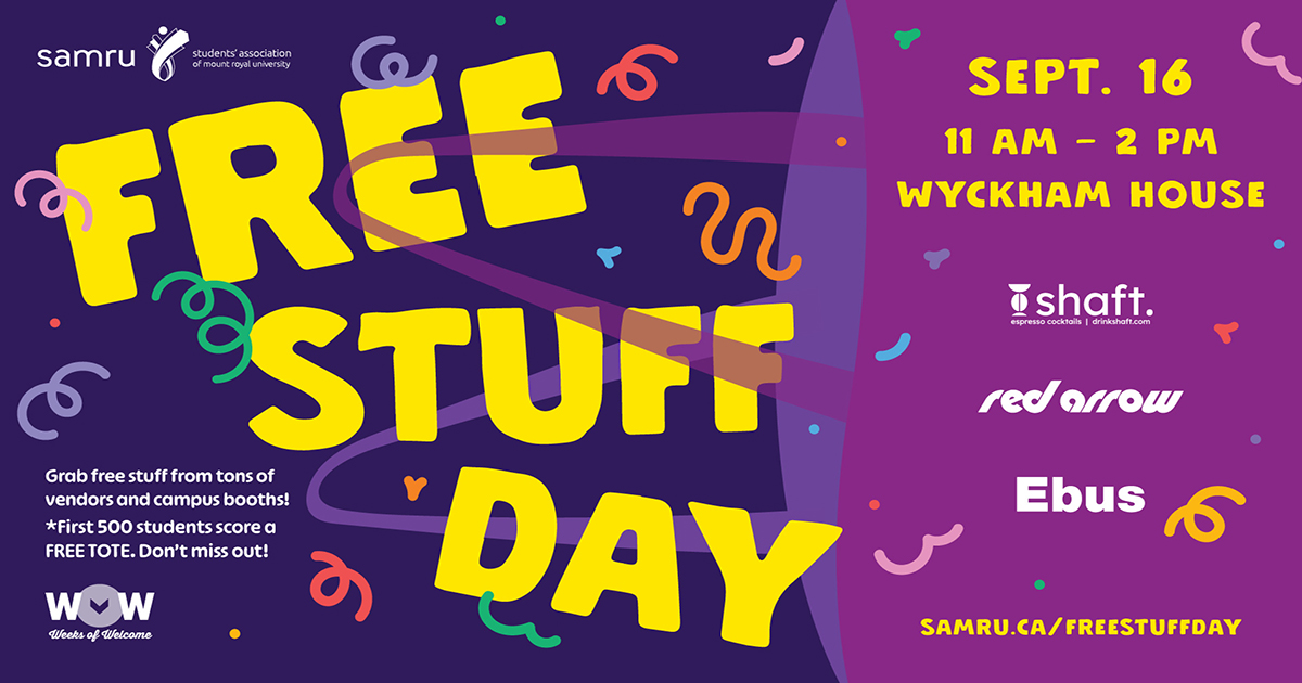 Free Stuff Day Calendar Event Graphic