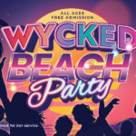 Wycked Beach Party Calendar Event Graphic