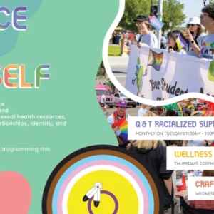 Pride Centre Programming Calendar Event Graphic