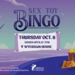 Sex Toy Bingo Calendar Event Graphic